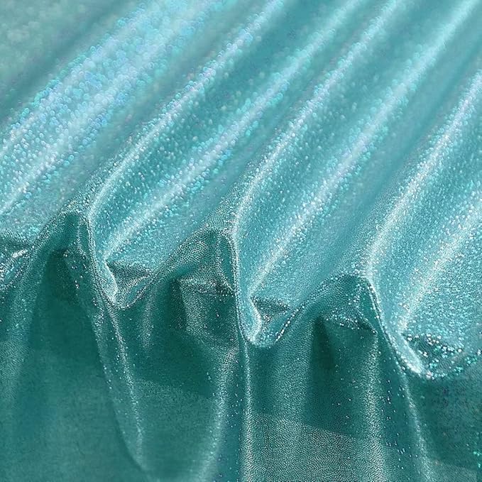 Fitable Sequin Tablecloth for Parties 60x60 Inch - Sparkle Glitter Table Cloth Laser Square Overlay for Wedding Baby Shower Ceremony Birthday Holiday Banquet Decor, Teal
