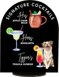 Pet Signature Drink Wedding Signs