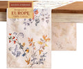 Maison d' Hermine Table Runner 100% Cotton Double Layer Table Runners 108 inches Long for Thanksgiving Christmas Decorations Home Kitchen Dining Party Wedding (Equinoxe - Beige, 14.5" x 108")