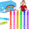 Bulk Toys for Kids Prizes 200 Pack, Mini Bubble Wands Party Favors for Toddlers, Small Halloween Pinata Goodie Bag Stuffers, Carnival Supplies Giveaways Handouts Stocking Stuffers for Girls and Boys