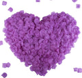 CODE FLORIST 1100 PCS Silk Rose Petals,Fake Rose Petals for Romantic Night,Wedding,Proposal Anniversary Flower Decorations(Separated,Scented,Purple)