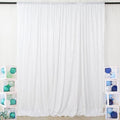 ShinyBeauty 4FTx7FT White Sequin Backdrop,Elegant Wedding & Party Decor,Sparkly Photo Background, Seamless Sequin Curtain | Perfect for Events