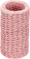 uxcell 55 Yards Floral Bind Wire Wrap Twine, 1mm Floral Wire Vine Bind Wire Rustic Craft Wire for DIY Projects Flower Bouquet Making Wreath Gift Wrapping Wedding Decoration, Pink