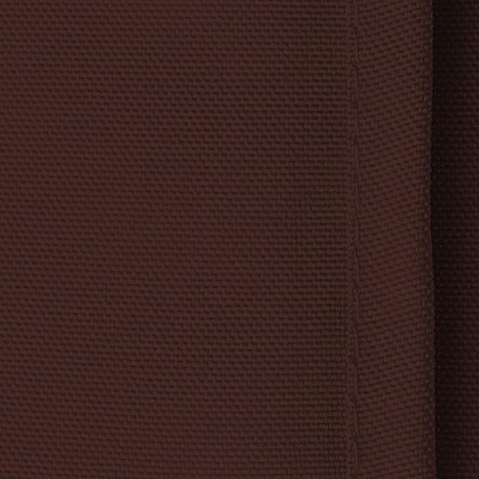 Lann's Linens - 10 Premium 60" x 126" Tablecloths for Wedding/Banquet/Restaurant - Rectangular Polyester Fabric Table Cloth - Chocolate Brown