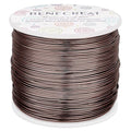 BENECREAT 9 12 15 18 20 Gauge Brown Aluminum Wire (18 Gauge,492 FT) Anodized Craft Making Beading Floral Colored Aluminum Craft Wire for Gem Wrapping, Jewelry Craft Making