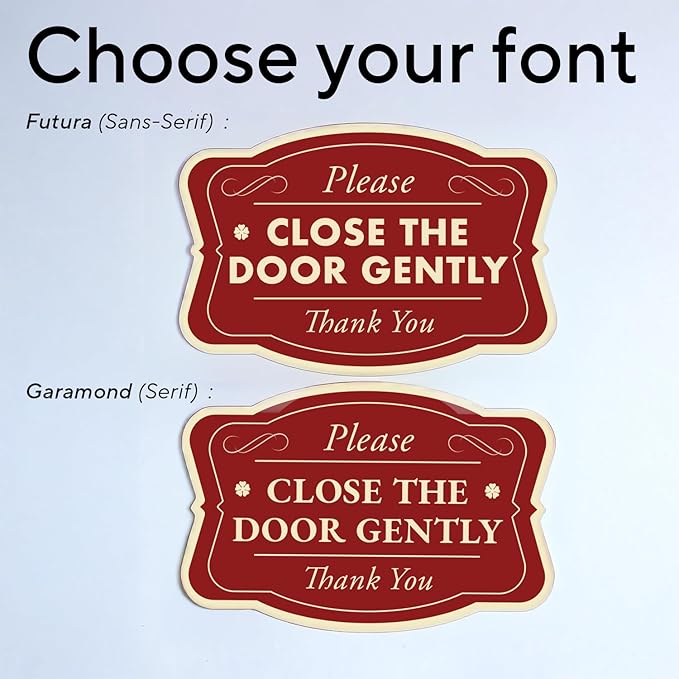 Custom Decorative Outdoor Metal Sign - Personalized Aluminum Driveway Sign, Waterproof, Made in USA - Design 3 Red Brick 36x24 In