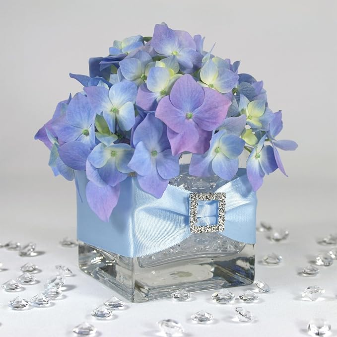 PATIKIL 4000 Pcs Wedding Table Scatter Confetti Crystals 6mm Acrylic Diamonds Vase Fillers Gems for Table Centerpiece Decorations Party Vase Beads, Light Yellow