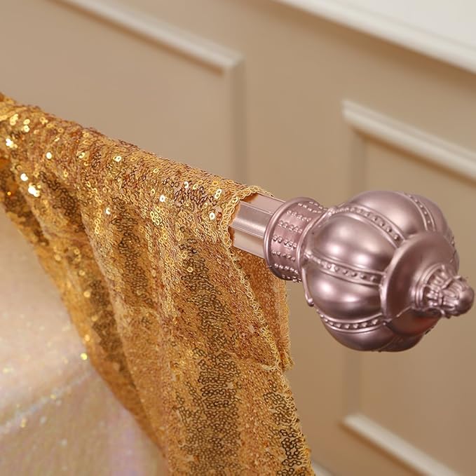 Poise3EHome 6FT x 8FT Sequin Photography Backdrop Curtain for Party Decoration, Champagne