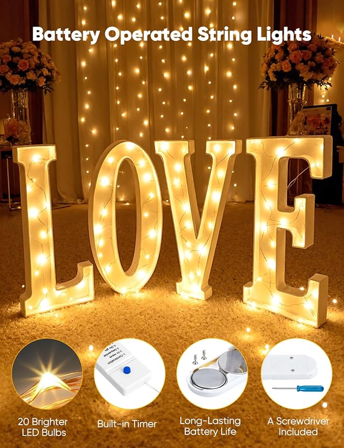 Minetom 12 Pack Fairy Lights Battery Operated String Lights, 8 Modes & Timer, 7ft 20LED Waterproof Silver Wire Twinkle Lights, Firefly Starry Moon Lights for Mason Jars DIY Christmas Wedding