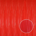GOER 3.2 ft x 8.2 ft Metallic Tinsel Foil Fringe Curtains Party Photo Backdrop Party Streamers for Birthday,Graduation,New Year Eve Decorations Wedding Decor(5 Packs,Candy Red)
