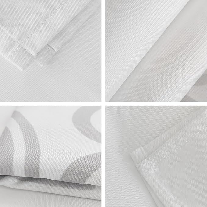 Thanksgiving Fall Cotton Linen Table Runner for Dining Kitchen, Blue Pumpkins Rustic Wedding Outdoor Party Autumn Tablerunners Decoration, Leaves Dresser Scarf Coffee Tablecloth Runners 13x108 Inches