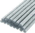 uxcell 20pcs Hot Glue Sticks for Glue Gun 11mm/0.43-inch x 4-inch Mini Hot Melt Adhesive Glue Stick Glitter Silver