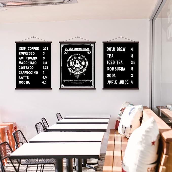 30x20 30x40 30x30 Poster Frame, Magnetic Light Wood Wooden Frame Hanger for Photo Picutre Canvas Artwork Art Print Wall Hanging (1 Pack, 30", Walnut)