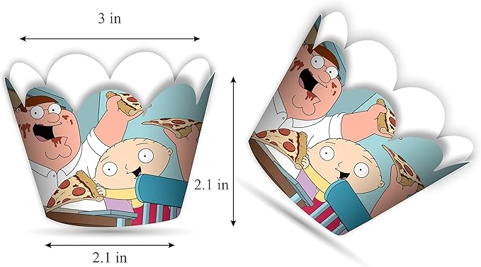 Seyal® Stewe Griffin Cupcake wrapper