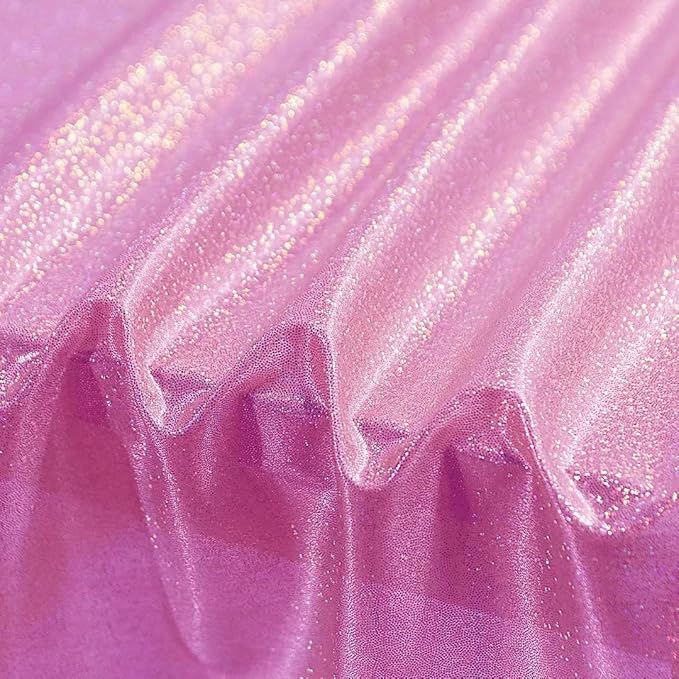 Fitable Pink Sequin Tablecloth for Parties 60x60 Inch - Sparkle Glitter Table Cloth Laser Square Overlay for Wedding Baby Shower Ceremony Birthday Holiday Banquet
