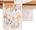 Maison d' Hermine Table Runner 100% Cotton Single Layer Table Runners 108 inches Long for Thanksgiving Christmas Decorations Home Kitchen Dining Party Wedding (Equinoxe - Beige, 14.5" x 108")