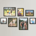 Mixtiles Official - Custom Photo Tiles - Personalized Printed Photos - Magnetic Wall Frames - Adhesive Sticker, No Nails - Various Sizes and Frames - wild-visual-7-Tile - Black Frame