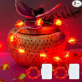 2 Pack Valentine’s Day Red Heart Fairy String Lights 16FT 50 LEDs Valentine's Day Lights Battery Powered Mother Day Decor