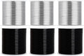 Mandala Crafts 13 Gauge Anodized Aluminum Craft Wire for Jewelry Making - 300 FT Colored Flexible Silver Black Wire - Bendable for Bonsai Armature Crafting Sculpting