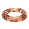 99.9% Soft Copper Wire, 14 Gauge/ 1.63 mm Diameter, 79 Feet / 24m, 1 Pound Spool Pure Copper Wire, Jewelry Making Wire Craft Wire