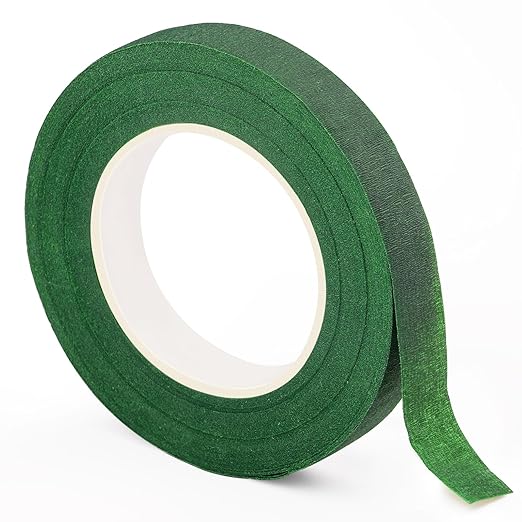 Floral Tape 1/2inch Flower Tape, Flower Tape for Bouquet Stem Wrap Floral Arranging Craft Projects Corsages, Wedding Bouquet