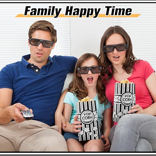 200 Pcs Paper Popcorn Bags Bulk 2 oz Large Flat Bottom Boxes Red and White Disposable Container Sleeve Movie Night Popcorn Bucket for Retro Movie Themed Party Carnival Supplies (Black and White)