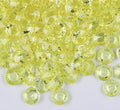 1000pcs/ Pack Wedding Table Acrylic Diamond Scatter Crystals Confetti Acrylic Gems Vase Fillers Rhinestones for Wedding, Bridal Shower, Vase Beads Decorations (10mm, Light Yellow)