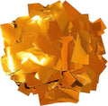 Ultimate Confetti, Rectangular Orange Mylar Shiny Foil Metallic Confetti for Cannon and Launcher use - Gender Reveal Confetti for Wedding, Parties, Mother’s Day and Live Events - 1 lb, 16 oz