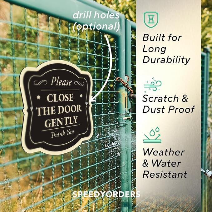 Custom Decorative Metal Signs, Personalized Aluminum Waterproof Signs, Driveway Sign Design 3 Black Charcoal 18x18 In