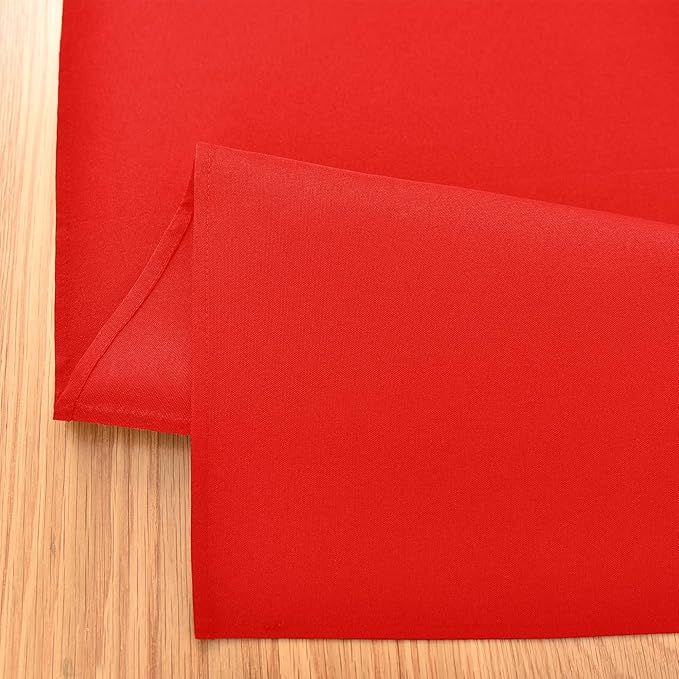 Farmhouse Red Table Runner Dining Table Runners 90 Inches Long Coffee Table Runner for Dresser Living Room Bedroom Holiday Party Banquet 12X90 Inch