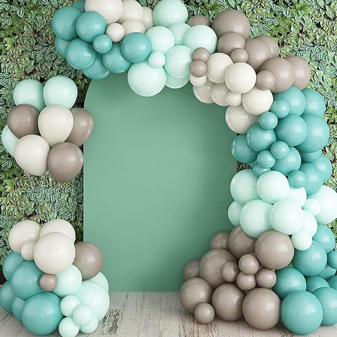 Wedding Arch Cover 7.2FT 6.6FT 6FT Arch Backdrop Cover Spandex Fitted Arch Cover for Round Top Chiara Backdrop Stand Covers for Wedding Birthday Party Baby Shower Banquet Ceremony Decoration