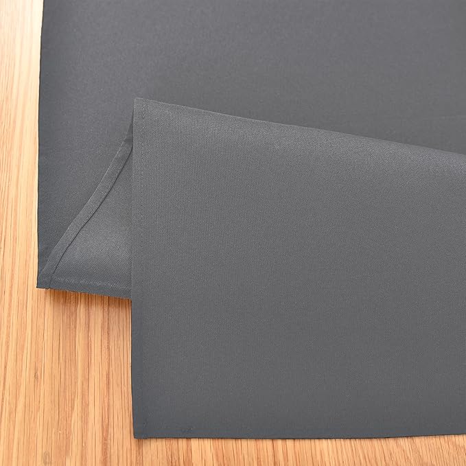 Farmhouse Grey Table Runner Small Short Table Runners 36 Inches Coffee Table Runner for Dresser Living Room Bedroom Holiday Party Banquet 12X36 Inch