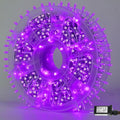 YEGUO 165ft 500 LED Halloween Lights Outdoor Waterproof, Purple String Lights Indoor Plug in, 8 Modes Clear Wire Purple Lights for Halloween Holiday Home Tree Garden Patio Decor
