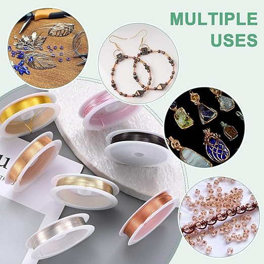 0.3 mm/28 Gauge Copper Wire for Jewelry Making, 49.2FT Copper Beading Craft Wire for Jewelry/Weaving/DIY Crafting/Planting, Color-Retaining [15M, Metallic Black]