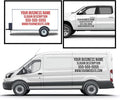 Large Custom Business Name and Website Description Text Decal Sticker for Advertising Truck, Car Windows, Signs, Schools, Doors, Windshield, Boats, RV, Trailers, Coolers, and Storefronts