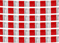 6 Pack 10 Feet Red Silver Foil Fringe Garland Metallic Tinsel Streamers Banner Wall Hanging Curtain Backdrop Banner for Parade Floats, Thanksgiving, Christmas, Birthday, Halloween Party Decorations