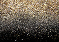 SJOLOON Black and Gold Backdrop Gold Spots Backdrop Vinyl Photography Backdrop Vintage Background for Family Birthday Party Newborn Studio Props 11547 (12x10FT)