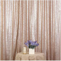 Poise3EHome 6FT x 8FT Sequin Photography Backdrop Curtain for Party Decoration, Champagne