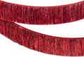 KatchOn, XtraLarge Red Fringe Banner - Pack of 2 | Ceiling Tinsel for Red Streamers Party Decorations | Streamers for Cherry Party Decorations, Bridal Shower Decor, Halloween, Christmas Decorations