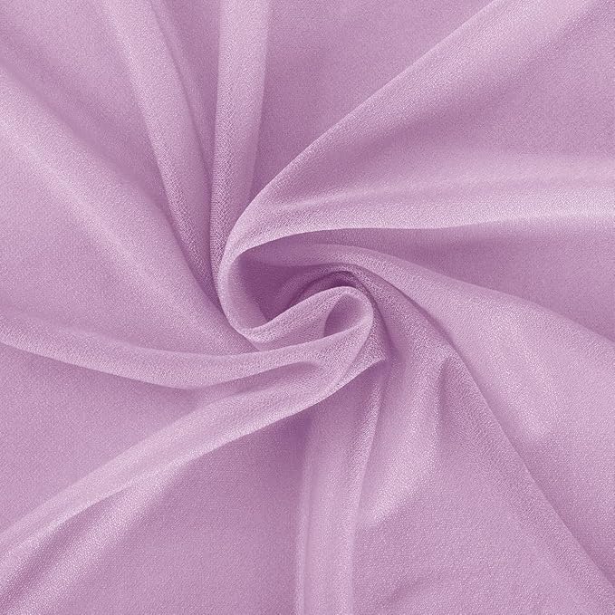 Lilac Purple Wedding Arch Draping Fabric 29" x 20 FT Wedding Drapes for Backdrop Sheer Curtains Drapes for Romantic Bridal Baby Shower Decor Ceremony Birthday Party Fall Outdoor Events