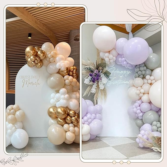 Ledido Wedding Arch Backdrop Cover 6FT Arch Covers Fitted Stretchy Spandex Round Top Stand Backdrop Cover for Wedding Banquet Ceremony Birthday Party Baby Shower Event Decoration,White