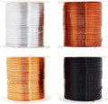 Mandala Crafts 20 Gauge Anodized Aluminum Craft Wire for Jewelry Making - 400 FT Colored Flexible Neutral Combo Wire - Bendable for Bonsai Armature Crafting Sculpting