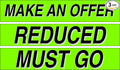 Ez-line Vinyl Windshield Stickers 3 Dozen 15 Inch Chartreuse Slogan Dealership Pro Pack for Car Lots (EZ115-Pack12)