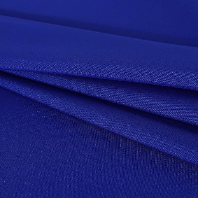 Fitable Rectangle Tablecloth Stain and Wrinkle Resistant Washable Polyester Table Cloth for Buffet Parties and Camping (54x78 inch, Sapphire)