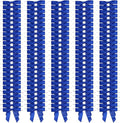 Bright Creations Gift Bows with Twist Ties 100Ct - 3-Inch Satin Bows & 5.7-Inch Polyester Ties, Dark Blue - Gift Wrap Ribbon for Party Favor & Treat Bags