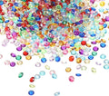 PATIKIL 10000 Pcs Wedding Table Scatter Confetti Crystals 4.5mm Acrylic Diamonds Vase Fillers Gems for Table Centerpiece Decorations Party Vase Beads, Mixed Colors