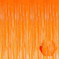 6 Pack Macaron Orange Foil Fringe Curtain Backdrop, 3.28Ft x 8.2Ft Metallic Tinsel Foil Fringe Streamer Curtains for Photo Booth, Birthday, Wedding, New Year Party Decorations