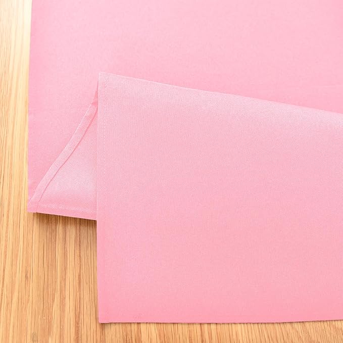 Farmhouse Pink Table Runner Dining Table Runners 90 Inches Long Coffee Table Runner for Dresser Living Room Bedroom Holiday Party Banquet 12X90 Inch