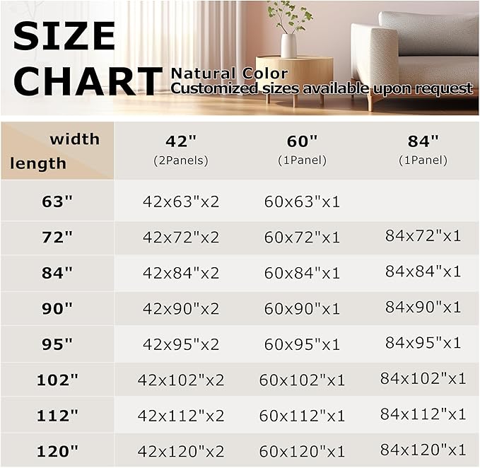 Vision Home Natural Pinch Pleated Semi Sheer Curtains Textured Linen Blended Light Filtering Window Curtains 95 inch for Living Room Bedroom Pinch Pleat Drapes with Hooks 2 Panels 42" Wx95 L