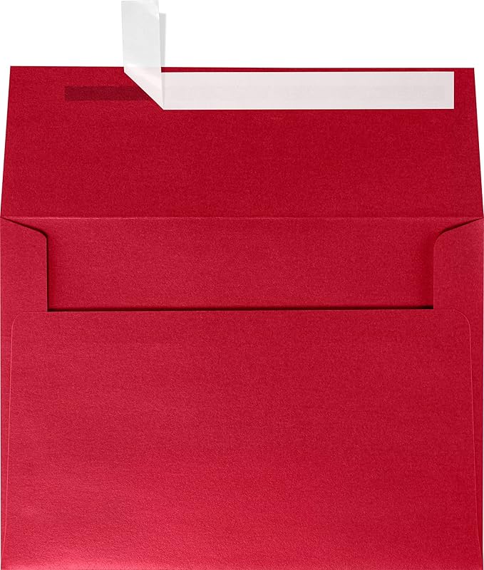 LUXPaper A7 Invitation Envelopes | Peel & Press | 5 1/4" x 7 1/4" | Jupiter Metallic | 80lb. Text | 250 Qty